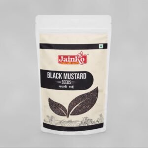 Jainko Black Mustard Seeds (Kali Rai) – Premium Quality | 99% Pure | Natural & Fresh