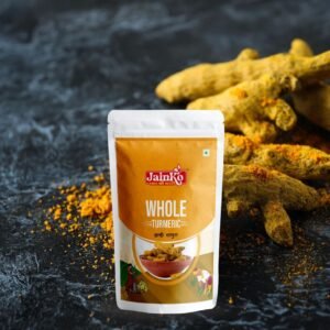 Jainko Whole Turmeric (Haldi Sabut) – Premium Quality Whole Turmeric Fingers | 99% Pure | Natural & Aromatic