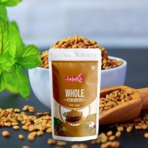 Jainko Whole Fenugreek (Methi) Seeds – Premium Quality Whole Spice | 99% Pure | Natural & Aromatic