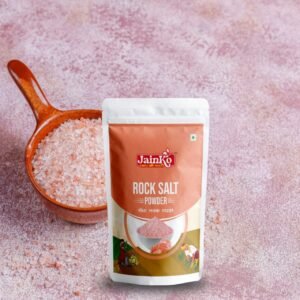 JainKo Rock Salt Powder (Sendha Namak Powder) – 99% Pure | Premium Quality | Natural Mineral-Rich Rock Salt