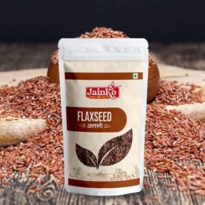 Jainko Flaxseed (Alsi) – Premium Natural Flax Seeds | 99% Purity | Rich in Omega-3, Fiber & Plant Protein