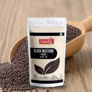 Jainko Black Mustard Seeds (Kali Rai) – Premium Quality | 99% Pure | Natural & Fresh