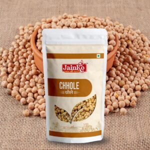 Jainko Premium Chhole (Chickpeas) – 99% Pure | High-Quality Whole Kabuli Chana | Protein-Rich & Naturally Nutritious