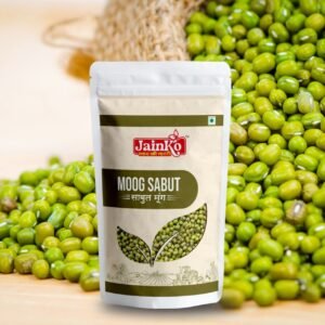Jainko Premium Moong Sabut (Whole Green Gram) – 99% Pure, Protein-Rich & Naturally Fresh